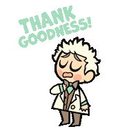 Good Omens Sigh Sticker by Kyra