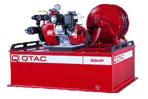 QTACFIRE fire firefighter med utv Sticker