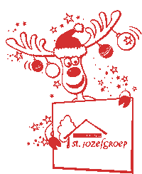 Kerstloterij Sticker by Scouting St. Jozefgroep Dongen