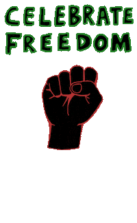 Freedom Juneteenth Sticker by Atlantic Records