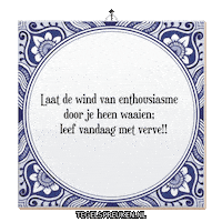 Wind Nl Sticker by Tegelspreuken.nl