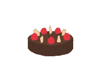Food Cake Sticker by PaviljoenStruis