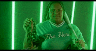 Bat Softball GIF by Marshall University Athletics