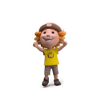 Happy 3D Sticker by Wickey