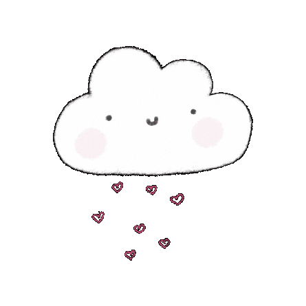 Corazon Lluvia Sticker
