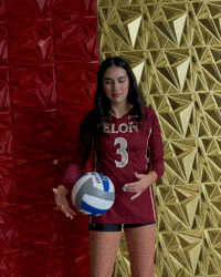 Elon Volleyball GIF by Elon Phoenix