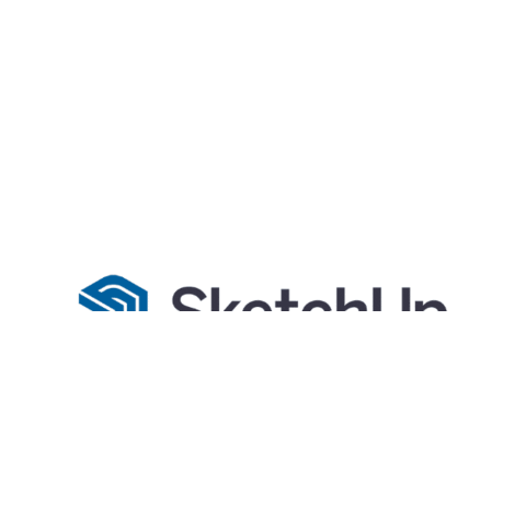 SketchUp logo design 3d creative Sticker
