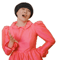 Give Thanks Thank You Sticker by Atsuko Okatsuka