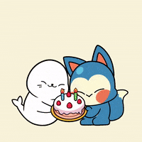 Happy Birthday GIF by Sappy Seals