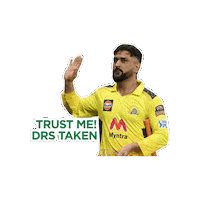 GarnierIndiaHair cricket ipl trust csk Sticker