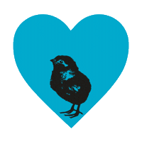 Kyckling Sticker by Djurens Rätt