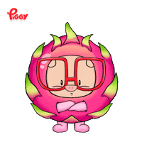Angry Piggy Sticker by UpStudiosWorld