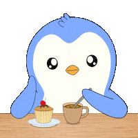Tired Good Morning Sticker by Pudgy Penguins