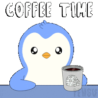 Good Morning Love Sticker by Pudgy Penguins