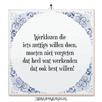 Nl Wijsheid Sticker by Tegelspreuken.nl