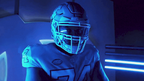 North Carolina Football GIF by UNC Tar Heels
