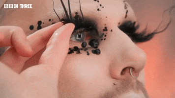 Glow Up Make-Up GIF by BBC Three