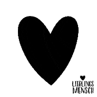 lieblingsmensch-official love heart friends mood Sticker