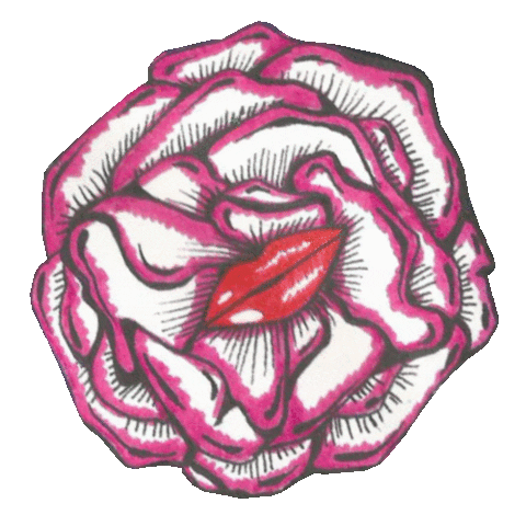 iam_viktoriia giphyupload love pink flower Sticker
