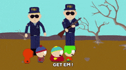 scared eric cartman GIF by South Park 