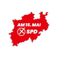NRWJusos vote spd nrw wahl Sticker