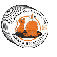 Br Sticker by Barks and Recreation, LLC