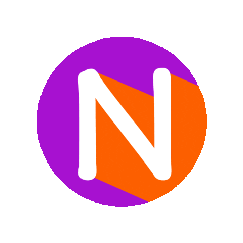 Orange Abc Sticker