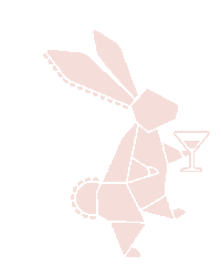 mijentatequila party drink cheers bunny Sticker