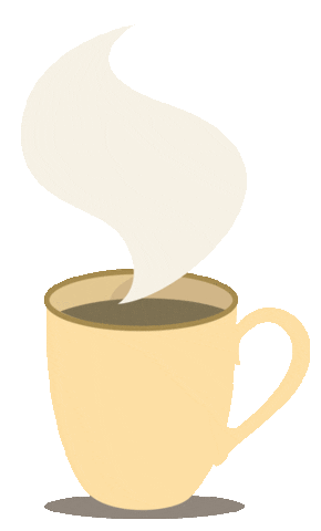 good morning coffee Sticker by Nazaret Escobedo