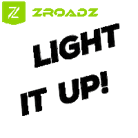 light power vision led light it up Sticker