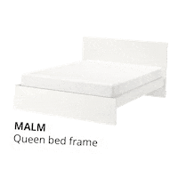 Bed Bedroom Sticker by 2021 IKEA Catalogue