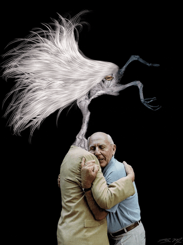 digital collage animation GIF by Brandon Muir