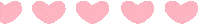 peggysdogshop love heart pink hearts Sticker