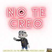No Te Creo GIF by Zhot