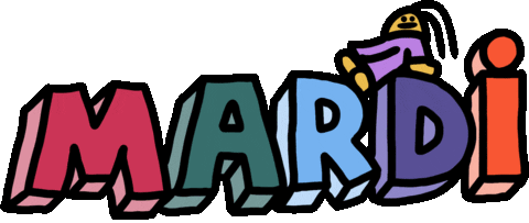 Lundi Vendredi Sticker by Ruppert Tellac