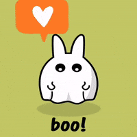 minulle ghost boo minulle kani anacani GIF
