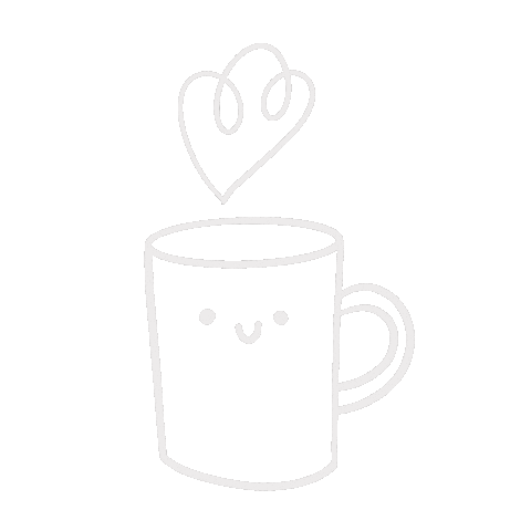 peachgirlsclub happy coffee kawaii chill Sticker