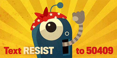Rosie The Riveter Robot GIF by Resistbot
