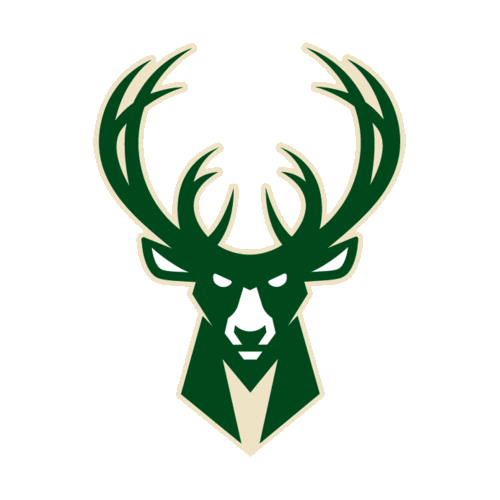 Milwaukee Bucks Logo Sticker by NBA