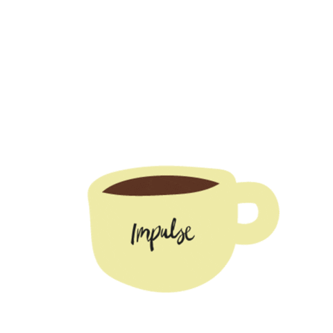 ImpulseArgentina morning tired cafe sleepy Sticker