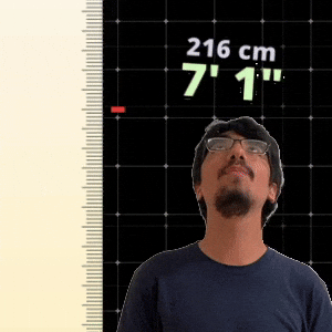 7' 1"