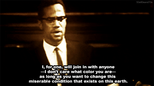 Malcolm X Help GIF by For(bes) The Culture