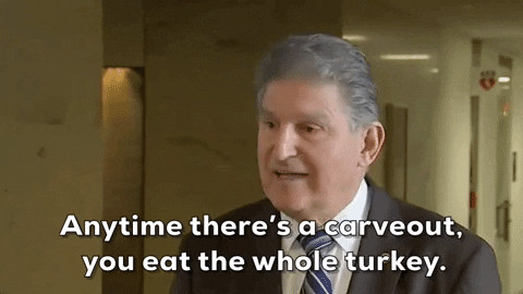 Joe Manchin Filibuster GIF by GIPHY News