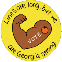 Election Day Vote Sticker by Creative Courage