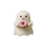 hataraku_obake_toto sticker ghost present かわいい Sticker