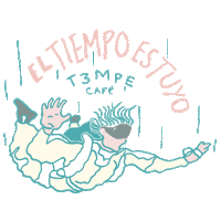 ojoblanco cafe t3mpe cafemexico ojoblancostudio Sticker