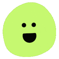 wescribbles happy smile laugh face Sticker