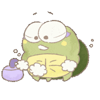 STTG_yun hands cleaning wash washhands Sticker