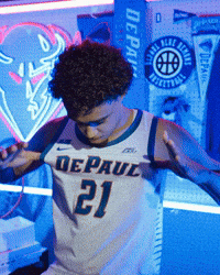 Mens Basketball GIF by DePaul Athletics