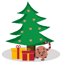 Cat Christmas Sticker by TASSO e.V.